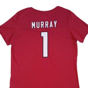 NFL Team Apparel Arizona Cardinals Kyler Murray #1 Womens Size XL Red T Shirt